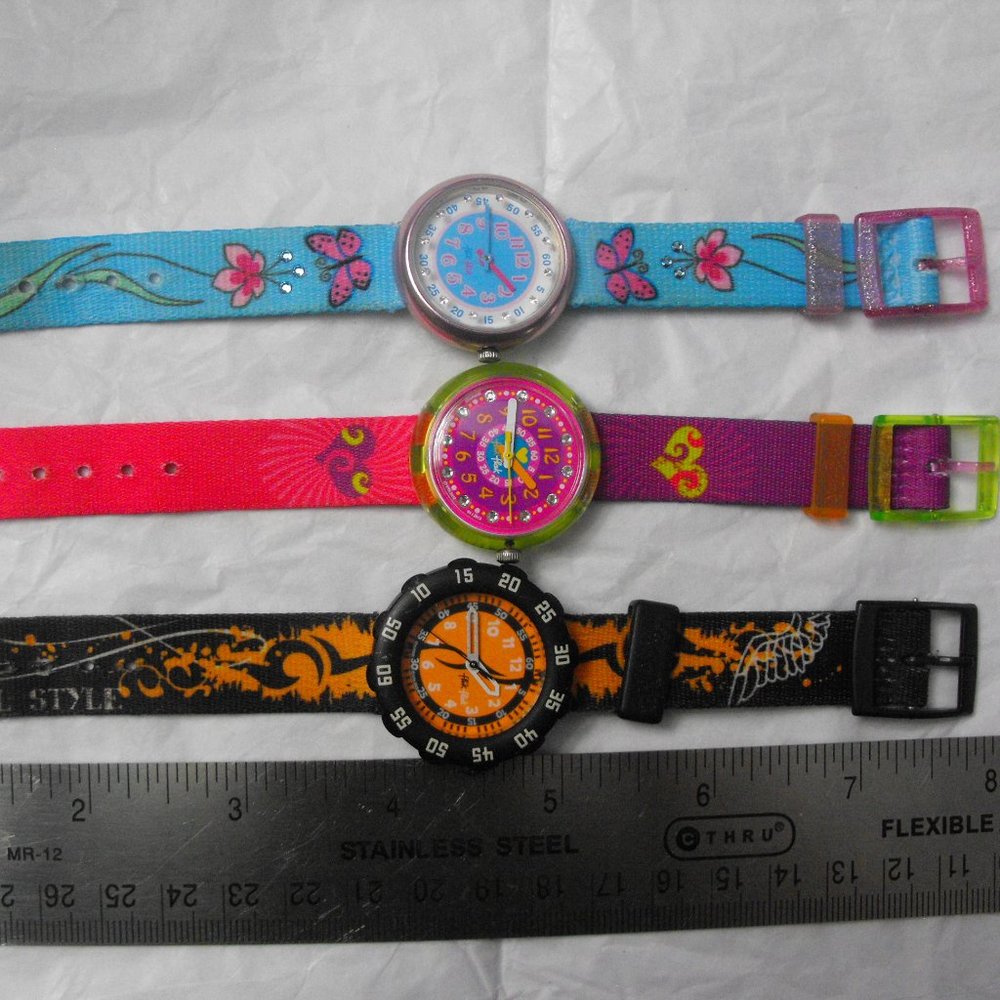 Authentic Flik Flak Mermaid Swatch Watch - Picture 6 of 6